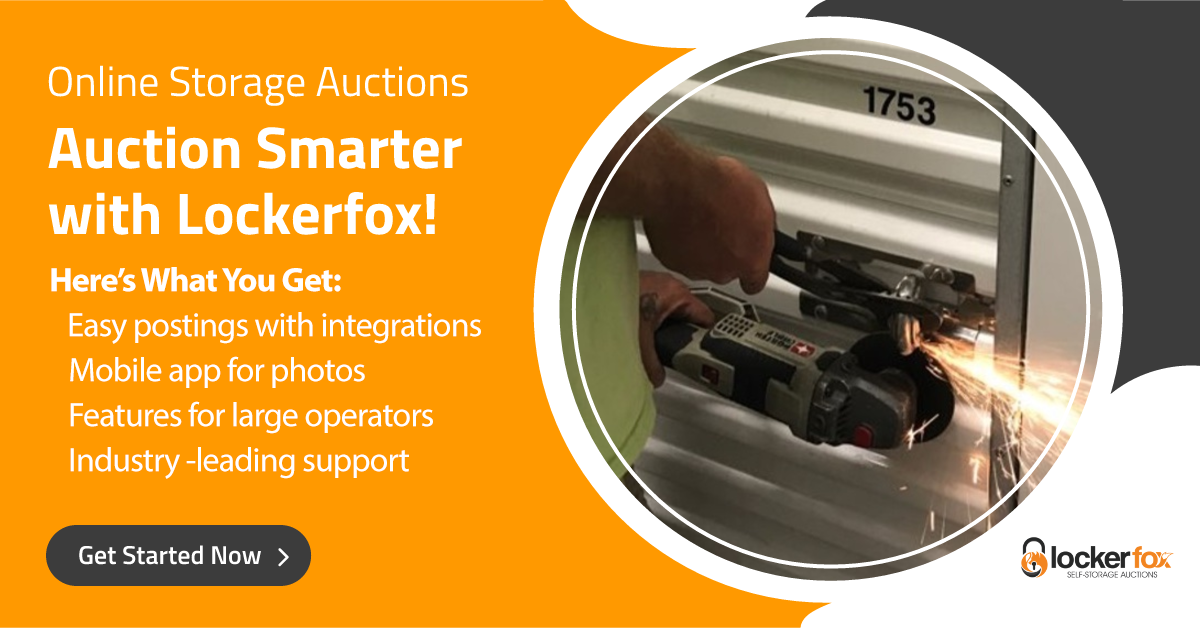 Lockerfox Self Storage Software Best Auction Site for Self Storage